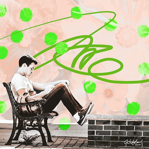 Carmen Wakeford - Waiting for the First Daubs of Green